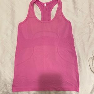 Pink Lululemon Tank Top